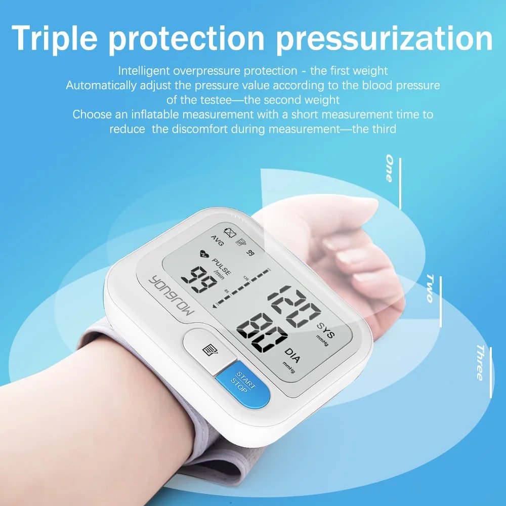 Automatic Digital Wrist Blood Pressure Monitor Automatic Digital Wrist Blood Pressure Monitor